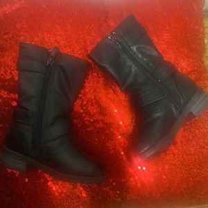 Black Boots For Baby Girl